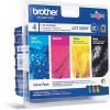 Atrament Brother Ink LC-1100HY VALBP černá+C+M+Y