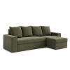 Signal Rozkladacia rohová sedacia súprava DANTE Tmavo zelená
