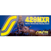 reťaz 428MXR, SUNSTAR (bezokrúžok, farba zlatá, 118 článkov)