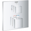 Grohe Grohtherm Cube vaňová/sprchová batéria podomietková s termostatom StarLight Chrome 24154000