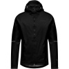 Bunda na bicykel GOREWEAR Lupra GTX Hooded Jacket Mens Čierna Veľkosť oblečenia: XL Bunda na bicykel