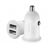 Nabíjačka do auta Baseus Grain Pro 2x USB 4,8 A biela