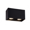 Lucide 09101/02/30 Bodové stropné svietidlo BODI Ceiling Light Square 2xGU10 čierne