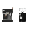 Ascaso Steel DUO PID PLUS, Black&Wood + Eureka Mignon Bravo, CR black
