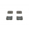 TATechnix Brzdové platničky 89,8mm Mercedes 123 T-Model (S123) - Bosch
