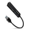 USB Hub AXAGON HMA-GL3A SuperSpeed húb, USB-A 5Gbps -> 3x USB-A & RJ-45 GLAN, metal (HMA-GL3A)