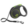 Vodítko FLEXI Black Design páska zelené S - 5 m 1ks