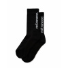 Čierne ponožky MÉTRONOME. SINGLE SOCKS BLACK Farba: Čierna, Veľkosť: 42-45