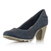Dámske modré lodičky s.Oliver 5-22404-20 805 navy 38