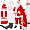 Kostým, maska - Svätý Nicholas Claus Kostým maskovanie 11L + 2 ďalšie výrobky (Svätý Nicholas El z Masguise 11el)