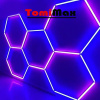 Stropné osvetlenie Hexagons Tomimax 27 RGB