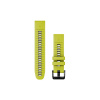 Garmin Silikonový remienok QuickFit 22 - Electric Lime/Graphite