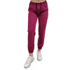 BHP Dámske zdravotné jogger nohavice casual višňa Veľkosť: XS