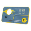 FaNaTtik Zberateľský ingot Fallout: New Vegas - Vault 21 Security Keycard
