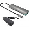 i-tec C31NANOLANPD100 dokovacia stanica a replikátor portov Kábel USB 3.2 Gen 1 (3.1 Gen 1) Type-C Šedá (C31NANOLANPD100)