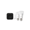 8720169374683 Philips Hue White and color Ambiance LED žiarovka E27 8,1W/1100lm 1000-20000K+RGB čierna 2-set + Bridge Pro + switch