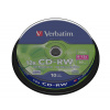 Verbatim CD-RW 12x 700MB Cake 10