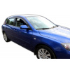 Okenné deflektory Mazda 3 5D HTB 2003-2008 4 ks predné+zadné