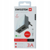 Swissten 3A Dual Travel Charger - 22043000 + TYPE -C USB Cable - White
