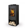ROMOTOP TALA N 01 černý lak - krbová kamna
