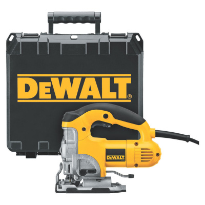 DW331K DEWALT PŘÍMOČARÁ PILA 701W, PLASTOVÝ KUFR