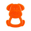 CHICCO Hryzačka Eco+ Psík Charlie oranžový 3m+ 14x2x15 oranžová