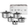 Le Creuset - Set 5 ks hrncov (3-vrstvové: nerez/hliník/ magnetická chrómová oceľ)