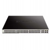 D-Link DGS-1210-52MP 52-portový gigabitový Smart+ PoE switch, 48x GbE PoE+, 4x RJ45/SFP, PoE 370W (DGS-1210-52MP/E)