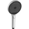 KIELLE Oudee ručná sprcha 3jet, priemer 130 mm, chróm/čierna, 20402010