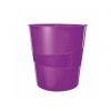 Leitz Kôš plastový WOW 15l purpurový