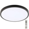 NEDES LCL555B Stropné svietidlo OPAL LED 48W, 3000K-6500K-RGB, 3600lm, IP44, DO,stmievanie, čierna/biela