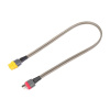 Revtec Konverzní kabel Pro XT-60 baterie - Deans přístroj 14AWG 40cm