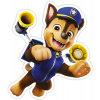 Nickelodeon Nástenná dekorácia Paw Patrol - Chase v akcii