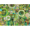 Cobble Hill The Rainbow Collection Green 1000 dielov