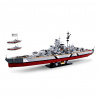 Sluban ModelBricks M38-B1102 Bojová loď Bismarck 2v1 Sluban ModelBricks M38-B1102 Bojová loď Bismarck 2v1