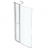 Ideal Standard Connect Air - Vaňová zástena 89x142 cm, strieborná/číre sklo E1137EO