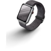 UNIQ Aspen Braided remienok pre Apple Watch 44/42 mm sivý UNIQ-44MM-ASPGRY