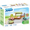 PLAYMOBIL 71691 Stánok na bio trhu a vysokozdvižný vozík
