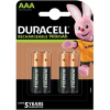 Duracell Rechargeable AAA nabíjacia batéria, 900mAh, 4 ks 5000394045118