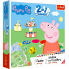 Peppa Pig 2v1 spoločenská hra - Trefl /maď.jaz./
