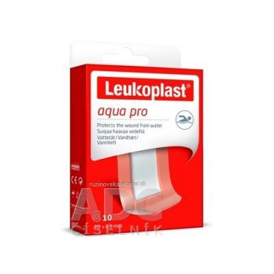 BSN Medical GmbH LEUKOPLAST AQUA PRO náplasť na rany, vodeodolná, 38x63 mm, 1x10 ks