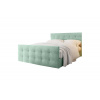 Čalúnená posteľ boxspring NAOMI - cosmic 16 / 140x200 / s vrchným matracom