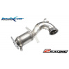 Nerezový výfuk místo katalizátoru společně smetal cat. (určen pro turbo GARRETT) Inoxcar racing AF500.01CAT