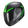 Moto přilba SCORPION EXO-490 SUPERNOVA černo/zelená XXL