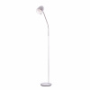Strieborná stolová lampa stojaca na čítanie e27 (Strieborná stolová lampa stojaca na čítanie e27)