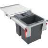 Odpadkový kôš Franke Sorter Garbo 45-2 1x12l +1x18l