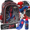 Školská taška - batoh, set, zostava - Spiderman 5v1