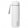 b.box Nerezová termofľaša so slamkou 690 ml - white out