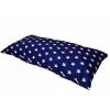 Vankúš - Sense Pillow Navy Stars 80x40 cm (Vankúš 40x80 hlavy, hlava, dekoratívny vzor)