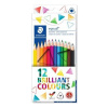 Farebné ceruzky, sada, trojhranné, STAEDTLER Ergo Soft 157, 12 rôznych farieb